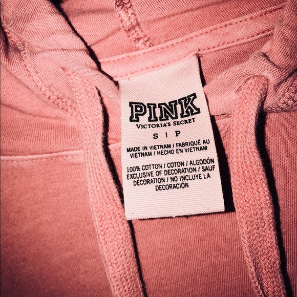 pink victorias secret hooded jersey - Picture 3 of 4